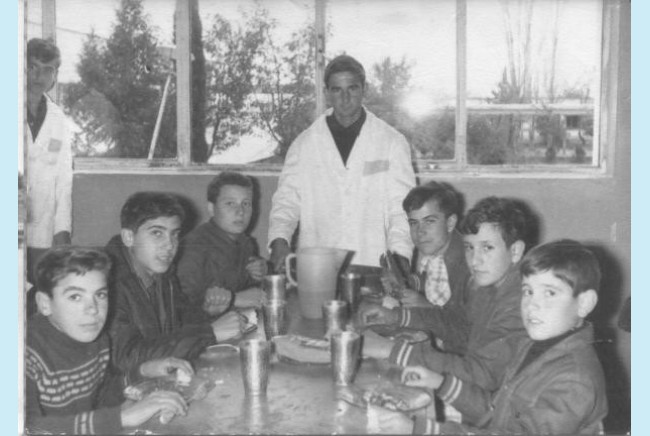 Marcos; Lucas; Miguel Ángel “Otto”; Jorquera;<br />Manuel Parra; J.C. Somoza; Quirós<br />SAN RAFAEL 1965-66<br /><br />