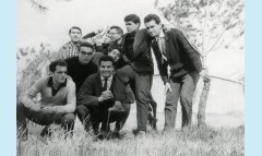 1962-63 Proy Utiles y Htas <br />se encuentra en el centro, agachado junto con el tambien fallecido José Mª Vega Bravo