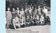Lucio Isabelino Paniagua en la UL de Sevilla<br />